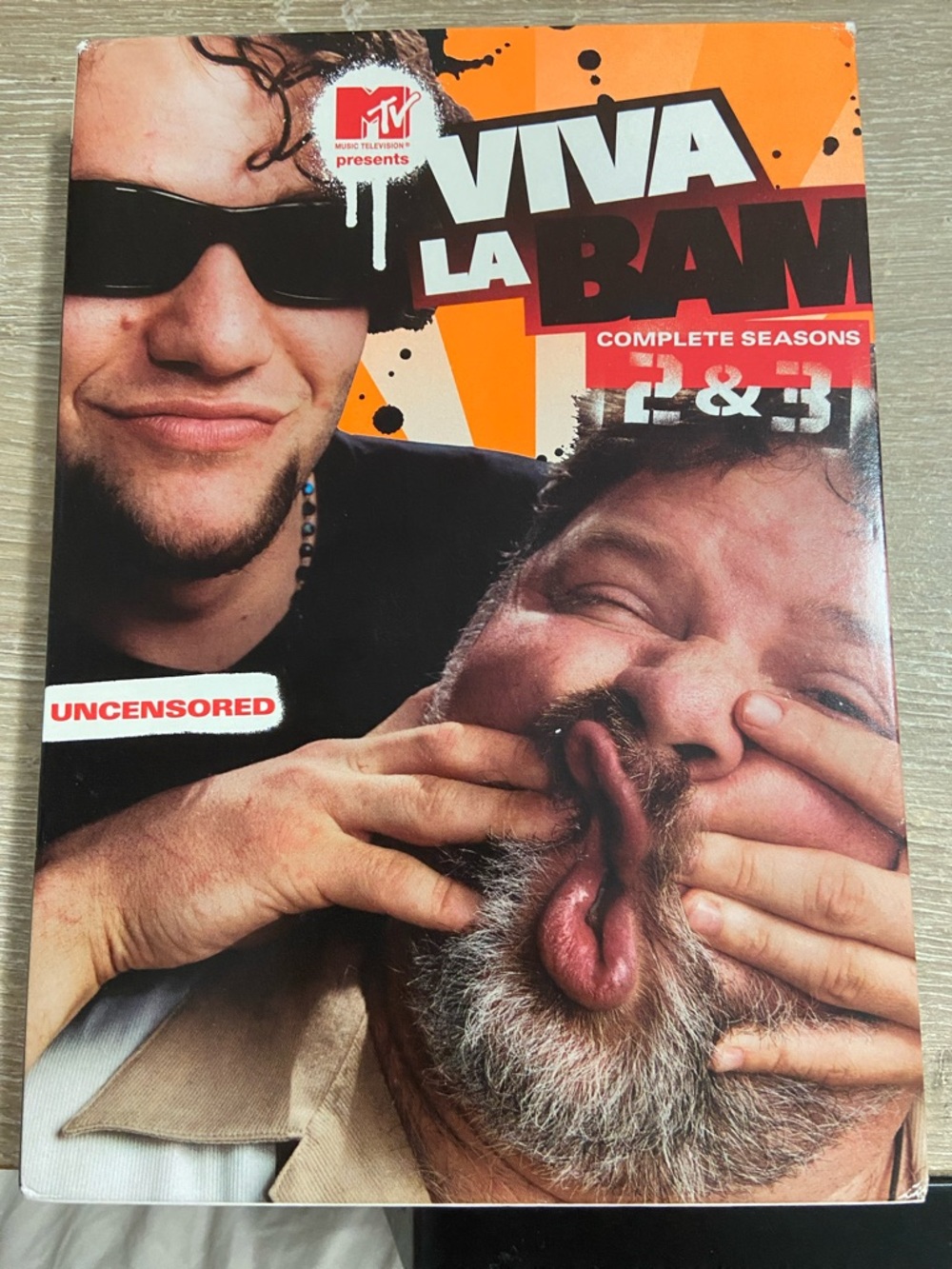 Viva La Bam DVD The Complete 2nd & 3rd Seasons MTV (3 Disc Set) Uncensored OOP